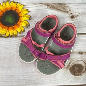 KEEN Girls Pink Purple Flower Sandal Sport Water Shoe Kids 10 Toddler